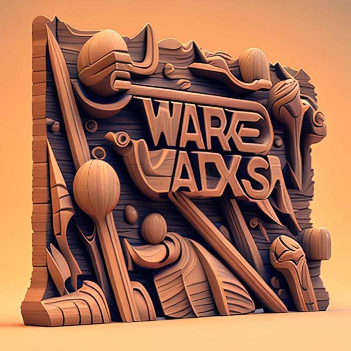 3D model Stick Wars Legacy game (STL)